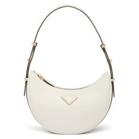 Borse Replica a tracolla in pelle Prada 1BC194 Crema