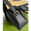 Borsa a tracolla piccola Gucci Blondie 742360 nera