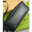 Borsa a tracolla piccola Gucci Blondie 742360 nera