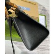 Borse Firmate Replica a tracolla piccola Gucci Diana 735153 nera