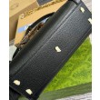 Borse Firmate Replica a tracolla piccola Gucci Diana 735153 nera