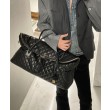 Borsa Da Viaggio Gigante YSL Saint Laurent Es In Pelle Trapuntata Nera
