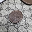 Borsa Gucci Business con Interlocking G 674140 Caffè