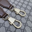 Borsa Gucci Business con Interlocking G 674140 Caffè