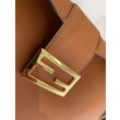 Borsa Hobo Croissant Piccola Fendi Marrone