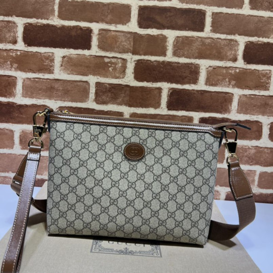 Borse Replica Messenger Gucci con Interlocking G 726833 Marrone Borse Replica Messenger Gucci con Interlocking G 726833 Marrone