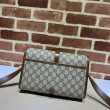 Borsa messenger Gucci GG con Interlocking G 745679 Marrone Borsa messenger Gucci GG con Interlocking G 745679 Marrone