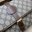 Borsa messenger Gucci GG con Interlocking G 745679 Marrone Borsa messenger Gucci GG con Interlocking G 745679 Marrone
