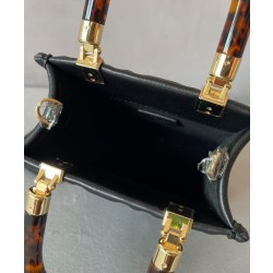 Borsa shopper Fendi Mini Sunshine 8BS051 nera