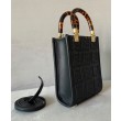 Borsa shopper Fendi Mini Sunshine 8BS051 nera