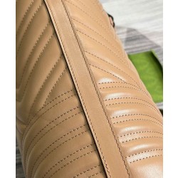 Borse Replica Alta Qualità tote grande Gucci GG Marmont 739684 Albicocca