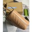 Borse Replica Alta Qualità tote grande Gucci GG Marmont 739684 Albicocca
