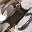 Borsa tote mini Gucci Jumbo GG 699406 Marrone