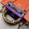 Borse Replica tote piccola Gucci Diana 702721 Arancione
