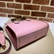 Borsa tote piccola Gucci Diana 702721 Rosa