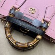 Borsa tote piccola Gucci Diana 702721 Rosa