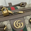 Borsone grande Gucci Jumbo GG 724612 Marrone 52cm