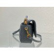 Christian Dior Caro Pouch Cannage Vitello Blu