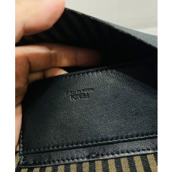 Custodia per telefono Fendi Baguette 7AS142 nera
