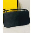 Custodia per telefono Fendi Baguette 7AS142 nera