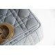 Sito Replica Borsa Caro piccola Christian Dior Cannage in pelle di vitello blu nuvola imitazioni Miglior Prezzo Borsa Caro piccola Christian Dior Cannage in pelle di vitello blu nuvola Replica
