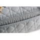 Sito Replica Borsa Caro piccola Christian Dior Cannage in pelle di vitello blu nuvola imitazioni Miglior Prezzo Borsa Caro piccola Christian Dior Cannage in pelle di vitello blu nuvola Replica