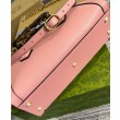 Dettagli perfetti Replica Perfetta a tracolla piccola Gucci Diana 735153 Rosa