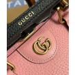 Dettagli perfetti Replica Perfetta a tracolla piccola Gucci Diana 735153 Rosa