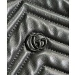 Dettagli perfetti Borse Firmate Replica tote grande Gucci GG Marmont 739684 nera