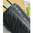 Dettagli perfetti Borse Firmate Replica tote grande Gucci GG Marmont 739684 nera