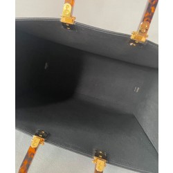 Fendi borsa tote media con motivo Sunshine FF 8BH386 nera
