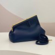 Fendi Prima Borse Imitazioni Piccola Blu Scuro