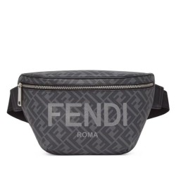 Miglior Prezzo Marsupio in tessuto Fendi FF 7VA562 nero Replica