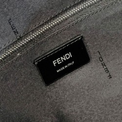 Sito Replica Zaino jacquard Fendi con coulisse FF 7VZ056 Nero imitazioni Miglior Prezzo Zaino jacquard Fendi con coulisse FF 7VZ056 Nero Replica