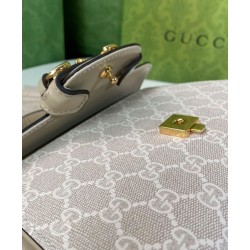 Mini Borsa Gucci Horsebit 1955 703848 Crema Mini Borsa Gucci Horsebit 1955 703848 Crema
