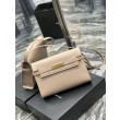 Imitazione Qualità superiore replica a spalla YSL Saint Laurent Manhattan Albicocca