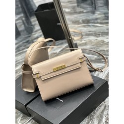Imitazione Qualità superiore replica a spalla YSL Saint Laurent Manhattan Albicocca