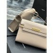 Imitazione Qualità superiore replica a spalla YSL Saint Laurent Manhattan Albicocca