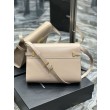 Imitazione Qualità superiore replica a spalla YSL Saint Laurent Manhattan Albicocca
