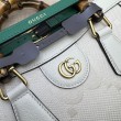 Imitazione Borse Firmate Replica tote piccola Gucci Diana 702721 Bianca