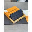 Qualità superiore replica LV Zippy Portafoglio Verticale Damier Infini N60503