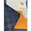 Qualità superiore replica LV Zippy Portafoglio Verticale Damier Infini N60503