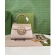 Mini Borsa Gucci Horsebit 1955 703848 Crema