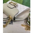 Mini Borsa Gucci Horsebit 1955 703848 Crema