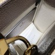 Mini borsa tote Gucci Jumbo GG 699406 Cammello