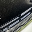 Qualità superiore replica Portafoglio con catena Gucci GG Marmont 497985 Nero