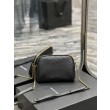 YSL Saint Laurent Gaby Qualità premium Borse Replica con cerniera nera 18 cm