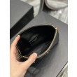 YSL Saint Laurent Gaby Qualità premium Borse Replica con cerniera nera 18 cm