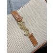 YSL Saint Laurent Le 5 A 7 Borsa Hobo Tela Pelle