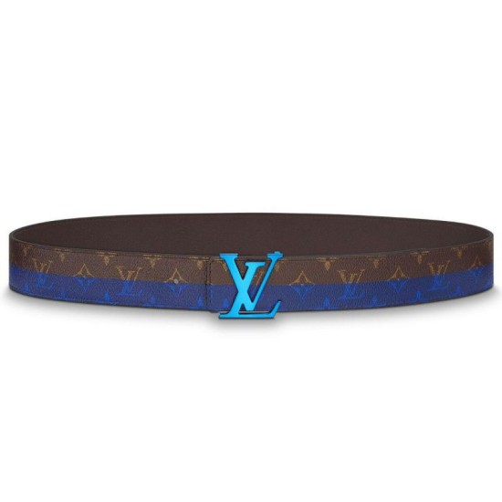 Cintura Initiales 40mm Monogram Blue MP033S